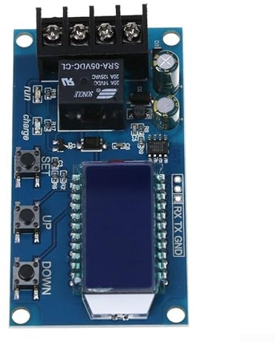 HEBEOT XY-L10A Lithium-Akku-Laderegler Schutzplatine, LCD-Monitor zeigt Batteriespannung Zeit einstellbar
