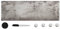 Juroupi Magnettafel Wandmontage Glas 60x20 cm Magnetboard Magnetische Tafel Magnet Wandtafel Mangnettafel