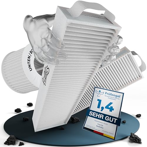 PILLIS Aktivkohlefilter Set – PUAKF Filter ist kompatibel mit Bora Pure (PURU) und Bora X Pure (PUXU) - Hypoallergen mit maximale Geruchsneutralisation - Antibakteriell Filter (1 Stück)