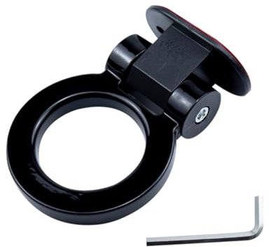 LALADEFIEE Abschlepphaken Aufkleber Auto Dekorative Trailer Tow Hook Simulation Passend Langlebig Aus Abs Witterungsbeständig Kompakt Installieren Realistischer Look Für Fahrzeugstyling