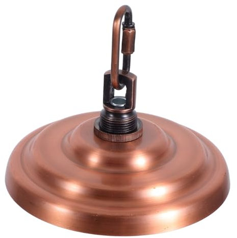 Angoily DIY Ceiling Lamp Mount Plate Kit Hook for Chandelier Lantern Planter Basket