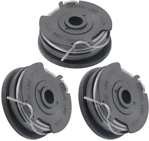 3 Pièces Bobine de fil pour coupe-bordure,Compatible avec Bosch Art 24/27/30 Art 30-36 Li, F016800351 Bobine de fil de rechange (6,1 m x Ø1,65 mm)