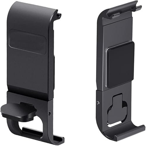 Seitentür für GoPro Hero 10, Hero11 Hero12 Hero13 Aluminium-Legierung, abnehmbare Akku-Abdeckung, Schutz-Typ-C-Ladeanschluss-Adapter, Reparaturteil, Kamera, Vlog-Zubehör