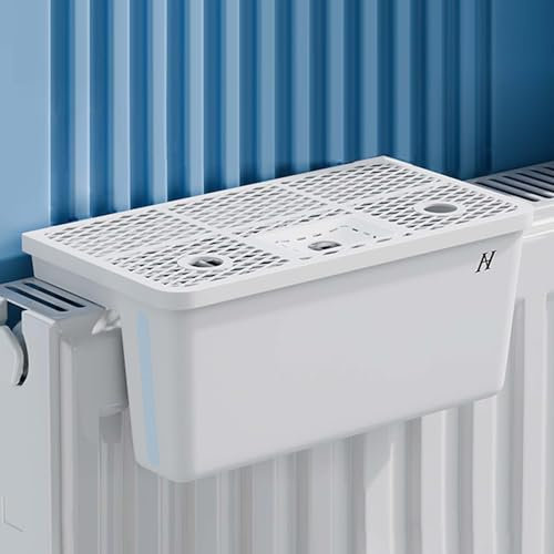 Heizkörper-Luftbefeuchter, ohne Strom Heißverdampfung Typ für energiesparende Feuchtigkeit, sichtbarer Wasserstand für Heizsysteme zu Hause