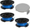 Txdzking Lot de 3 bobines de fil de bobine pour débroussailleuse - Compatible avec Ryobi One+ AC14RL3A RAC124 OLT1832 RLT183215 RLT2925 RLT1825M13 - Remplacement pour fil de débroussailleuse sans fil