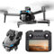 Drone GPS Professionnel – Double Caméra 4K, télécommande Écran Intégré,FPV WIFI 5G, Follow Me, Longue Portée 3km, Drone très Stable, Détection d’Obstacles, Vol Intelligent, 40 minutes de vol