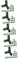 TOYANDONA 5 Ensembles Connecteurs De Tente Raccords Robustes pour Et Jardin Adaptateurs De Structure Résistants Aux Intempéries pour Cadres De Plantes Accessoires De Jardinage 16 Pièces * 5