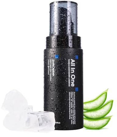 Nizorick Crème Visage Homme,Soin Visage Homme,Extrait de Riz,Soins de La Peau Pour Hommes,D'HamaméLis Et De Concombre,Sans Alcool,120 Ml/4,05 Oz