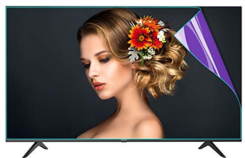 Matte TV Screen Protector, Anti Blue Light/Glare Filter, LCD Eye Protection Protector Film, Anti-Reflection Rate Up To 90%, for 32-75 Inch Monitor,75 1645 * 931mm