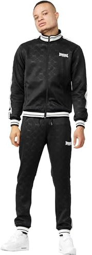 Lonsdale Herren-Trainingsanzug, Slim fit Sport-& Freizeitbekleidung,SWL
