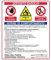 NEW CARTELLO SEGNALETICO - Deposito Gasolio - Adesivo Extra Resistente, Pannello in Forex, Pannello In Alluminio (PANNELLO IN ALLUMINIO 20X31 cm)