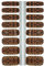 MY NAILS Nagelfolien Tiger I 16 ultra-dünne Nagellack-Streifen Muster/Braun I Selbstklebende Premium Nail Art Wraps I Hält auf Natur- sowie lackierten, Acryl-, Gel- & Shellac-Nägeln