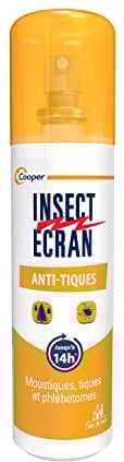 INSECT ECRAN - Anti-tiques - Spray répulsif peau - Protection contre les morsures de tiques – Made in France - 100 ml