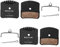 BUCKLOS 2 Paar BL-04S Scheibenbremsbeläge für Keramik Shimano H03A H03C D02S D03S M640 M820 M6120 M7120 M8020 M8120 M9120