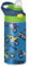 Mnsruu Bouteille d'eau colorée en forme de moto pour enfants avec paille isotherme en acier inoxydable pour garçons et filles, 350 ml anti-fuite sous vide pour eau chaude et froide, kbp810c864s1888