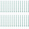 30 x Green 4ft Plastic Fence Post Stake Event Horse Paddock Safety Electric Fencing