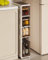 JRHTD Mobile Bagno Colonna Bagno Comodino per Medicine Indipendente con 2/3/4 cassetti, unità di stoccaggio for Il Bagno, mobiletto Sottile sotto Il lavandino for Il Bagno(92.7cm)