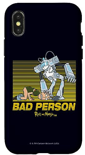 iPhone X/XS Rick and Morty Bad Person Case