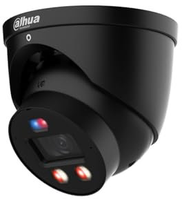 Dahua 6MP Smart Dual Light Active Deterrence Fixed-focal Eyeball WizSense TIOC Pro Network Camera (Black)