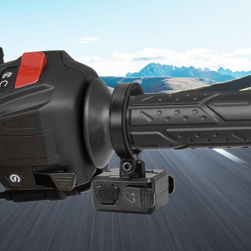 1 mando a distancia impermeable para manubrio de motocicleta, mando a distancia inalámbrico para casco de motocicleta, coche, motocicleta