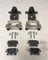 MUEOSI 2 x Rear Brake Caliper Complete & Pads, for Chrysler, 300C 2005-2015 BRK/300C/019A Rear Brake Assembly