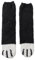 KIXZSAZ 1 Pair Winter Warm Socks Thermal Comfortable Sleeping Foot Warmer Unisex Hosiery Adults for Boots Footwear Warming Casual, Black