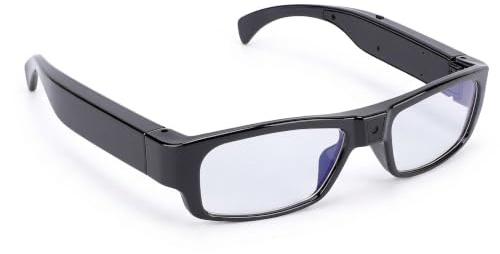 SENECESLI Kamerabrille, Tragbare HD 1080P-Video-Smartbrille, Outdoor-Sport-Action-Aufnahmekamera für Radfahren, Fahren, Wandern, Foto und Video
