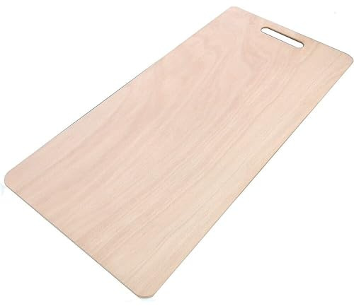 COSE DA CASA Pala Pizza a Metro Roma 100x33 cm in Legno Fenolino Multistrati di Betulla, Tavola Professionale Smussata per Infornare e Servire Pizza alla Romana, Colore Legno Naturale