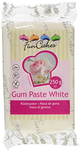 FunCakes Blütenpaste weiß, 3er Pack (3 x 250 g)
