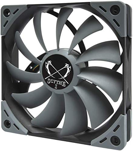 Scythe Kaze Flex Sellos de precisión Regular. 120 mm (HYMP151P72CP4 PWN Ventilador @ 300-1200 RPM