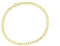 PRINS JEWELS Panzerarmband 14 Karat / 585 Gold Armband Gelbgold Breite 6.60 mm - Unisex (19)