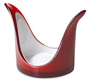 Omada Design Portavasos de acrílico de dos tonos, ideal para vasos desechables, apto para lavavajillas, Línea Square