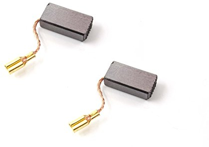 vhbw 2x escobillas carbón, carbón para motor para herramientas compatible con Bosch GWS 660, GWS 670, GWS 7-115, GWS 7-125, GWS 780 C