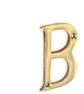 MP Smith 50mm Brass Door Letter 'B'