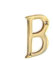MP Smith 50mm Brass Door Letter 'B'