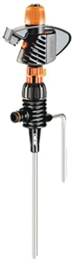 Pulsating Impact Adjustable Sprinkler 0° to 360° watering coverage. Claber 8707