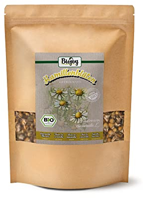 Biojoy BIO-Kamillenblüten (250 g), getrocknet und ganz, Kamillentee (Matricaria chamomilla)