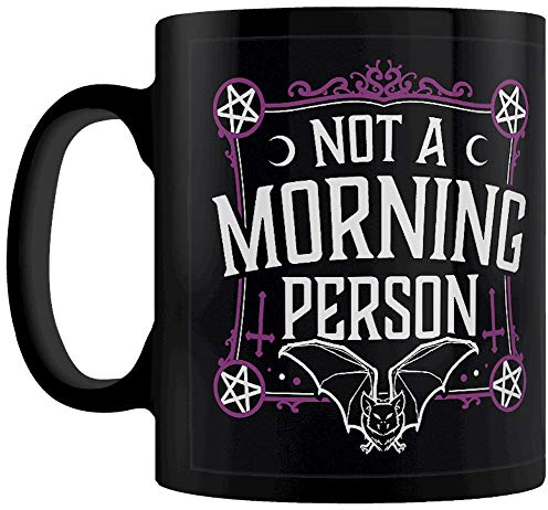 Grindstore - Taza Not A Morning Person (Talla Única) (Negro)