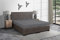 Mr.Sandman Elastan Classic Spannbetttuch Asche Größe 180-200x200-220cm