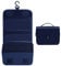 OrgaWise Kulturtasche zum Aufhängen Waschtasche Unisex Kosmetiktasche Reise-Tasche für Herren und Frauen für Koffer & Handgepäck Urlaub Waschbeutel Toiletry Bag (Navy, 1pc)