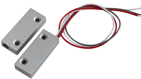 Verdrahtete Sicherheit Fenster Tor Kontakt Sensor Alarm Metall Tür Fenster Magnetische Reed Schalter