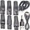 BOEEA 10 Stück 5V Rasierer Ladegerät USB Netzkabel Adapter Set für eine Vielzahl von elektrischen Haarschneidern, Rasierern, Pflegegeräten, Luftreinigern und anderen HQ8505 Ladekabeln