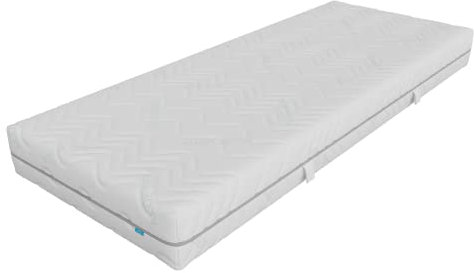 MatraMAXX Duo|7-Zonen Wendematratze mit Zwei Härtegraden|H2/H3 (45-120 kg) | 180x200cm |Schlafkomfort für alle |Höhe 21 cm | Made in Germany