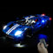 cooldac LED Licht-Kit Kompatibel mit Lego 42154 Technic Ford GT 2022 Auto-Modellbausatz, Led Beleuchtungs Set Kompatibel mit Lego 42154- Fernbedienungsversion (nur Lichter, Keine Modelle)