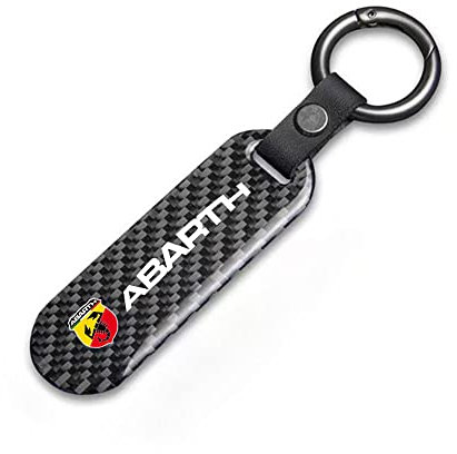 SLURF Auto Schlüsselanhänger für FIAT 500 Abarth Punto 124 125 500 695 OT2000 Auto Fahrzeug Motorrad Fahrrad Mode Accessoires,A-M