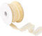 FINGERINSPIRE 9.1m 20mm Doppel Rüschen Spitzenbesatz Zitrone Chiffon Rüschen Stretch Elastischer Kantenbesatz Plissee Stoff Spitzenband Für DIY Kleid Kopfbedeckung Dekoration Und Geschenkverpackung