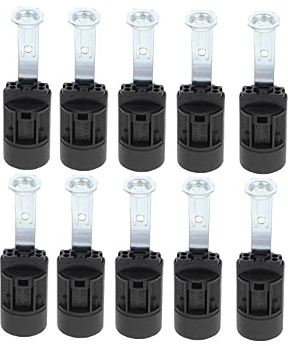 OSALADI 10 Stk E14 Halterung Lampenfassung Leichter Sockelhalter Glühbirnenhalter Lampenfassungen Kerzenständer Kandelaber-fassung Ersetzen Fassung Für Kerzenlicht Beleuchtung Led Kupfer