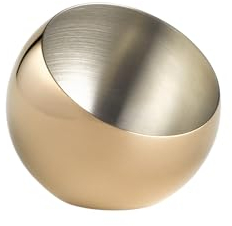 APS Sphere 40771 Bowl Set of 3 Diameter 8 cm Height 7 cm 0.1 Litre Stainless Steel Copper Look
