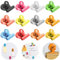 Fridge Magnets, 12 PCS Fridge Magnetic Clips, Magnetic Bulldog Clips, Colorful Whiteboard Magnets for Whiteboard Notice Board Refrigerator Picture Memo Note Home Office Magnets Clips 39 x 30 mm