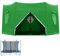 Trampolin Outdoor Zelt 183 cm/244cm/306 cm/366cm/427 cm, Trampolin-Sonnenschutz Dach, Trampolin Zelt für runde Trampoline mit 6 geraden Stangen, Wasserdicht Anti-UV Trampolin Zelt Abdeckung, 14FT